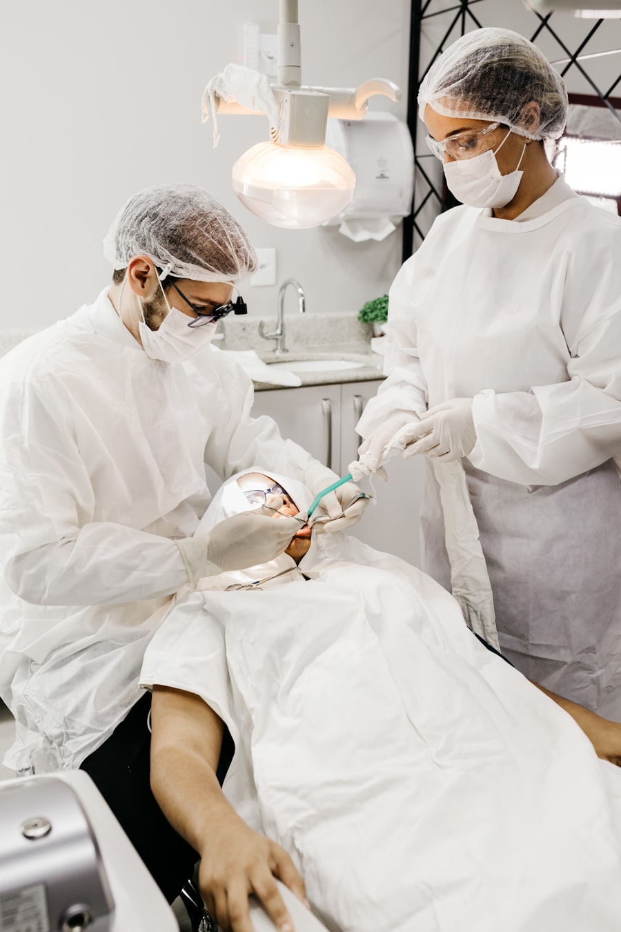 Oral surgery and tooth extraction at Heerya Dental Hospital, Sangareddy